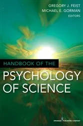 Book cover of Handbook of the Psychology of Science by Gregory Feist