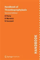 Book cover of Handbook of Thromboprophylaxis (2nd ed.) by David Gozzard