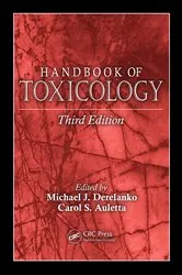 Book cover of Handbook of Toxicology (3rd ed.) by Michael J. Derelanko