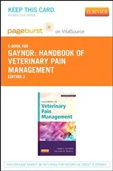 Book cover of Handbook of Veterinary Pain Management (3rd ed.) by Gaynor DVM, MS, DACVA, DAAPM, James S.