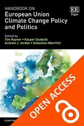 Book cover of Handbook on European Union Climate Change Policy and Politics by Tim Rayner