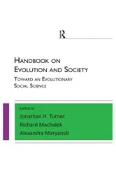 Book cover of Handbook on Evolution and Society by Alexandra Maryanski