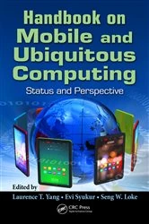Book cover of Handbook on Mobile and Ubiquitous Computing by Laurence T. Yang