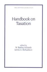 Book cover of Handbook on Taxation by W. Bartley Hildreth