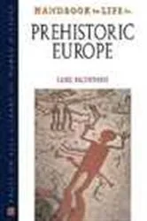 Book cover of Handbook to Life in Prehistoric Europe by Jane McIntosh