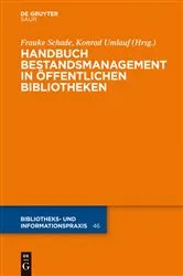 Book cover of Handbuch Bestandsmanagement in Öffentlichen Bibliotheken by Unknown