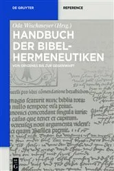 Book cover of Handbuch der Bibelhermeneutiken by Oda Wischmeyer