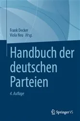 Book cover of Handbuch der deutschen Parteien (4th ed.) by Frank Decker