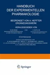Book cover of Handbuch der Experimentellen Pharmakologie — Ergänzungswerk by H. Schlossberger