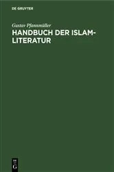 Book cover of Handbuch der Islam-Literatur by Gustav Pfannmüller