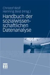 Book cover of Handbuch der sozialwissenschaftlichen Datenanalyse by Christof Wolf