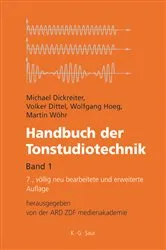 Book cover of Handbuch der Tonstudiotechnik (7th ed.) by Michael Dickreiter