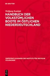 Book cover of Handbuch der volkstümlichen Boote im östlichen Niederdeutschland by Wolfgang Rudolph