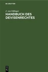 Book cover of Handbuch des Devisenrechtes by Unknown