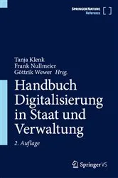 Book cover of Handbuch Digitalisierung in Staat und Verwaltung (2nd ed.) by Tanja Klenk