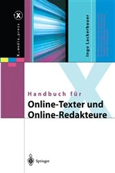 Book cover of Handbuch für Online-Texter und Online-Redakteure by Ingo Lackerbauer