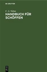 Book cover of Handbuch für Schöffen by Unknown
