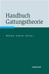 Book cover of Handbuch Gattungstheorie by Rüdiger Zymner