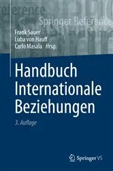 Book cover of Handbuch Internationale Beziehungen (3rd ed.) by Frank Sauer