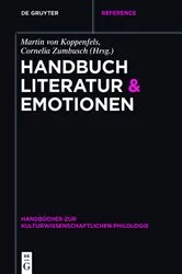 Book cover of Handbuch Literatur & Emotionen by Martin von Koppenfels