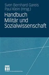 Book cover of Handbuch Militär und Sozialwissenschaft by Sven Gareis