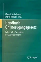 Book cover of Handbuch Onlinezugangsgesetz by Margrit Seckelmann