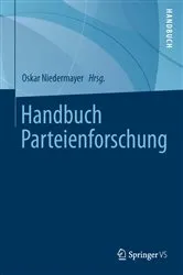 Book cover of Handbuch Parteienforschung by Oskar Niedermayer