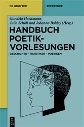 Book cover of Handbuch Poetikvorlesungen by Gundela Hachmann