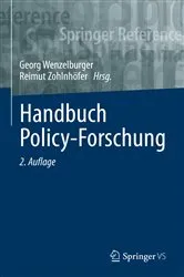 Book cover of Handbuch Policy-Forschung (2nd ed.) by Georg Wenzelburger