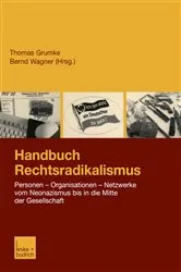 Book cover of Handbuch Rechtsradikalismus by Thomas Grumke
