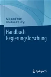 Book cover of Handbuch Regierungsforschung by Karl-Rudolf Korte