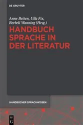 Book cover of Handbuch Sprache in der Literatur by Anne Betten