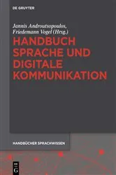 Book cover of Handbuch Sprache und digitale Kommunikation by Jannis Androutsopoulos