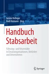 Book cover of Handbuch Stabsarbeit by Gesine Hofinger