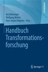 Book cover of Handbuch Transformationsforschung by Raj Kollmorgen
