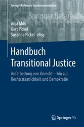 Book cover of Handbuch Transitional Justice by Anja Mihr