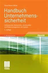 Book cover of Handbuch Unternehmenssicherheit (2nd ed.) by Klaus-Rainer Müller
