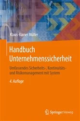 Book cover of Handbuch Unternehmenssicherheit (4th ed.) by Klaus-Rainer Müller