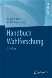 Book cover of Handbuch Wahlforschung (2nd ed.) by Jürgen W. Falter