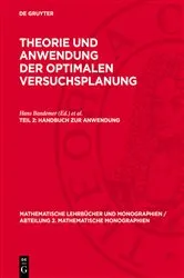 Book cover of Handbuch zur Anwendung by Hans Bandemer