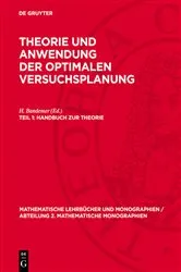 Book cover of Handbuch zur Theorie by H. Bandemer