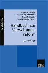 Book cover of Handbuch zur Verwaltungsreform (2nd ed.) by Unknown