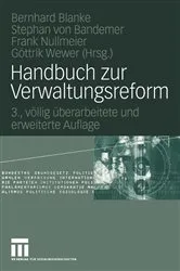 Book cover of Handbuch zur Verwaltungsreform (3rd ed.) by Bernhard Blanke