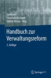 Book cover of Handbuch zur Verwaltungsreform (5th ed.) by Sylvia Veit