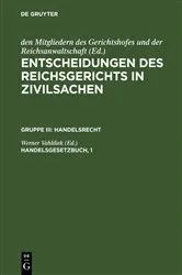 Book cover of Handelsgesetzbuch, 1 by Unknown
