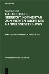 Book cover of (Handelsgesetzbuch: Viertes Buch.) (2nd ed.) by Unknown