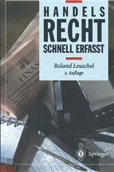 Book cover of Handelsrecht (2nd ed.) by Roland Leuschel