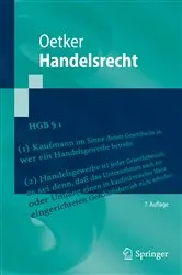 Book cover of Handelsrecht (7th ed.) by Unknown