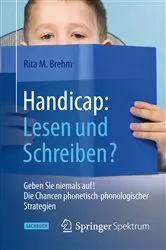Book cover of Handicap: Lesen und Schreiben? by Rita M. Brehm