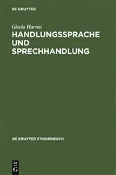 Book cover of Handlungssprache und Sprechhandlung (2nd ed.) by Unknown
